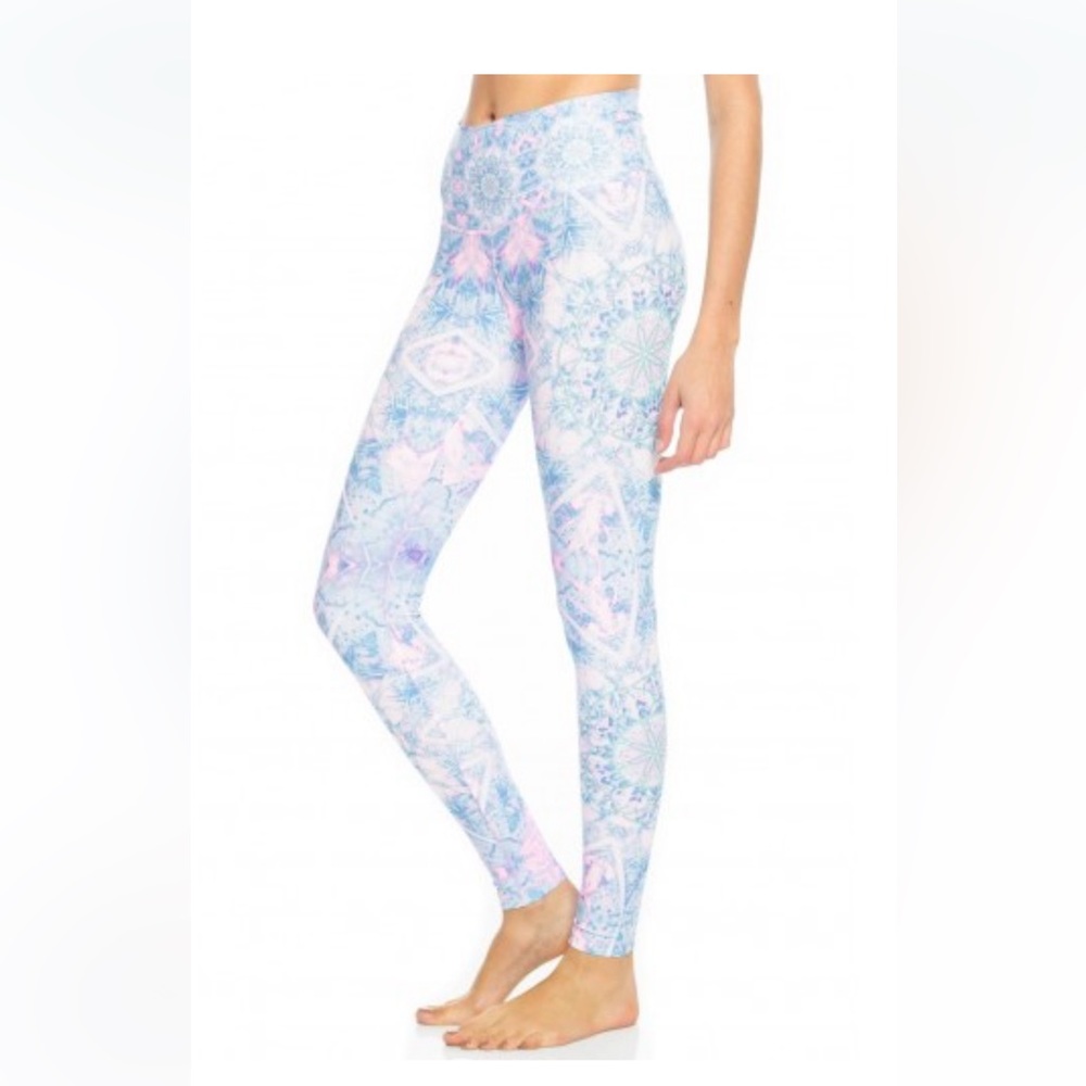 Wolven Threads Orbit Legging Small Yoga High Waisted